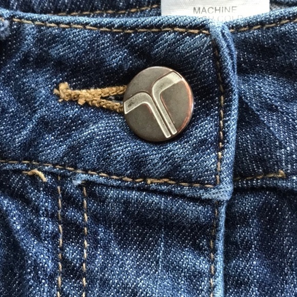 TRINA TURK Size 4 Medium Wash Denim Straight Leg Jeans - Picture 7 of 9